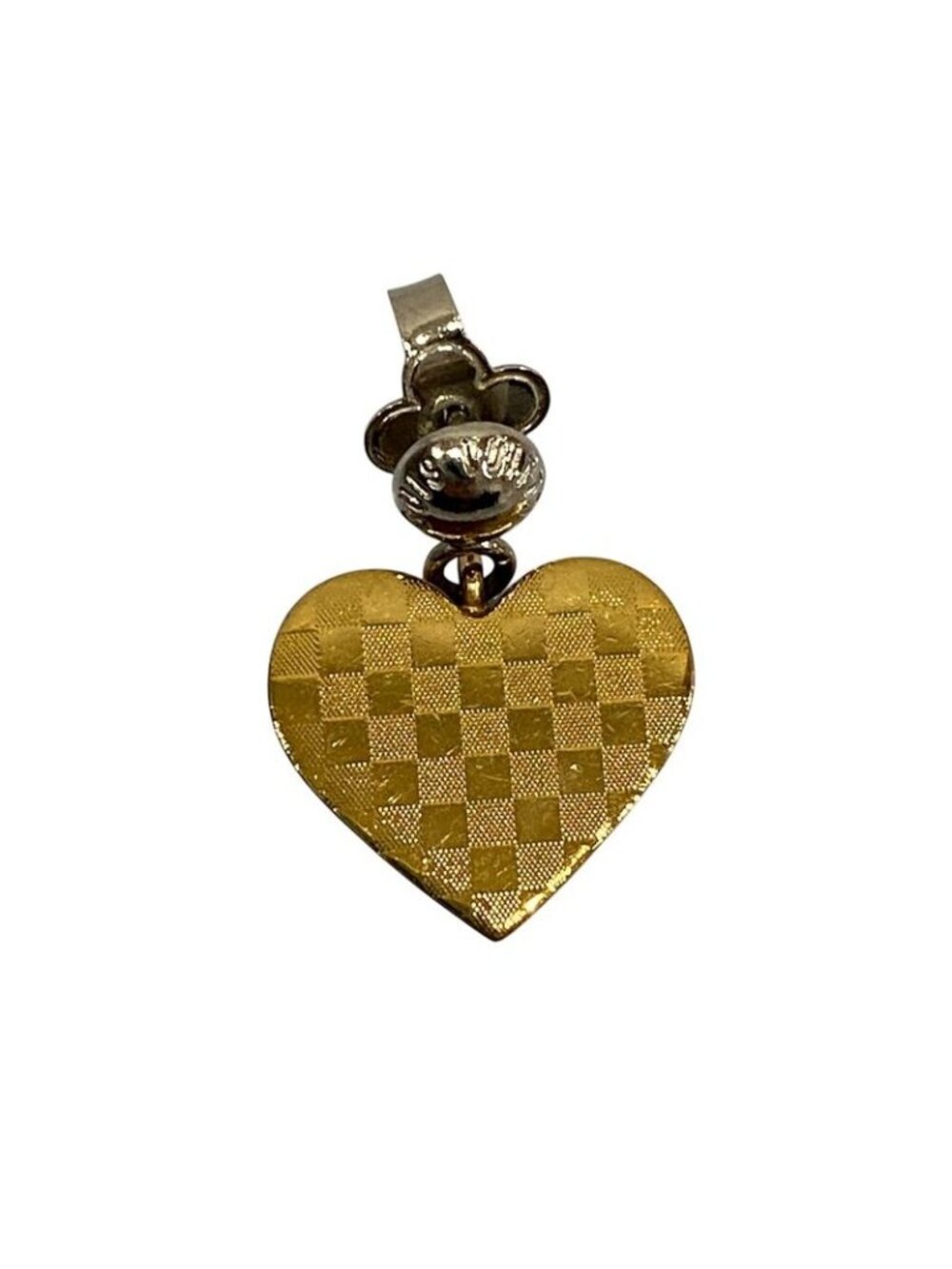 Louis Vuitton Bookle D'oreil Earrings Set Silver Color Gold - Picture 8 of 11